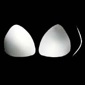 Lekerekitett sarkú háromszögletű melltartó kosár 70,75,80,85 méretekben. - WHITE (fehér)